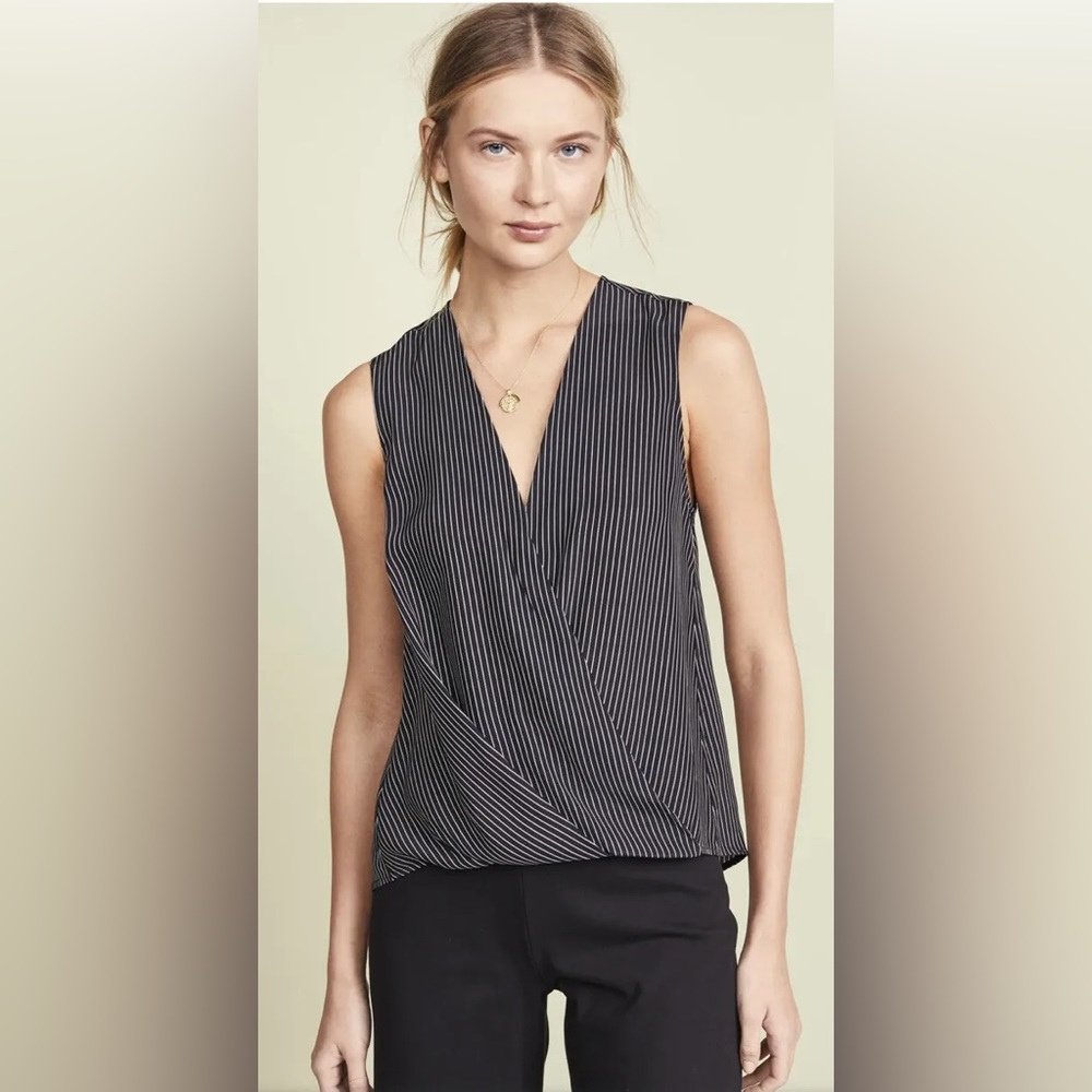 Rag & Bone Victor Silk Tank